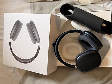 airpods max replika: Apple AirPods Max (Space Gray) – orijinal qutu və Smart Case ilə — 2