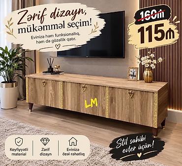 TV stendi – zərif dizayn, funksionallıq və estetikliyi birləşdirən lalafo.az -da TV stendi – zərif dizayn, funksionallıq və estetikliyi birləşdirən