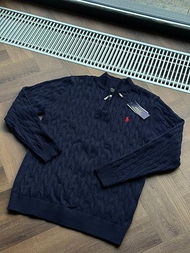 pull and: Мужской свитер Polo Ralph Lauren - Модель: полугольф с короткой — 4
