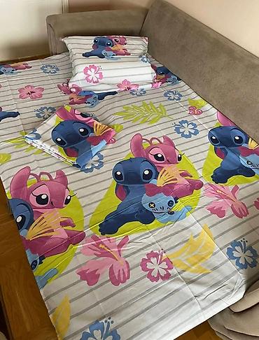 Posteljina: Dečija posteljina – motivi omiljenih junaka - Set sadrži: jorgansku — 10