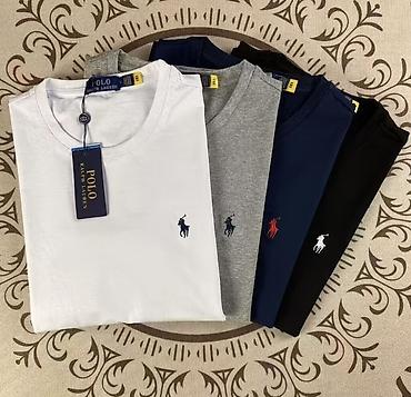 Futbolkalar: 👕 Ralph Lauren Polo kişi T-shirtləri ✨ Minimalist dizayn, gündəlik — 1