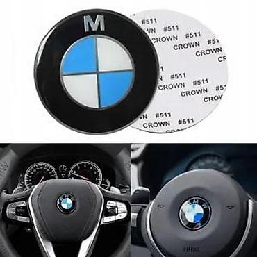 Auto delovi, gume i tjuning: Bmw znak stiker za volan M look. Samolepljiv znak stiker oznaka za — 9