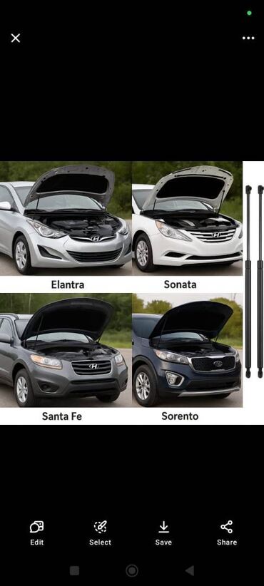 запчасти из японии: Kapot amartizatorlar Hyundai Ve Kia modelleri ucun
