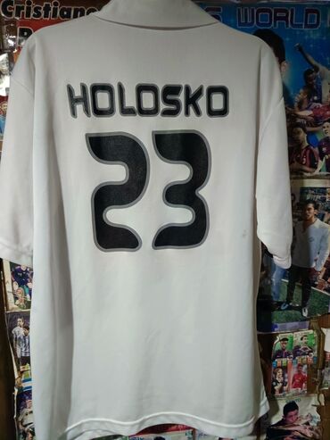 Futbolkalar: Futbolka, Adidas, M, rəng - Ağ — 10