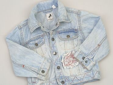 koszula dla chłopca 104: Children's jeans jacket, 2-3 years, 92-98 cm, Palomino, condition - Fair