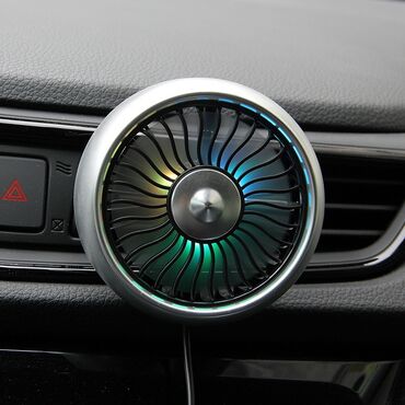 домашний вентилятор: Автомобильный Вентилятор с RGB подсветкой