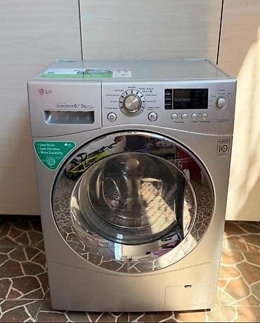 LG paltaryuyan maşın – 6/3 kq, Direct Drive - Brend: LG - Yükləmə: 6