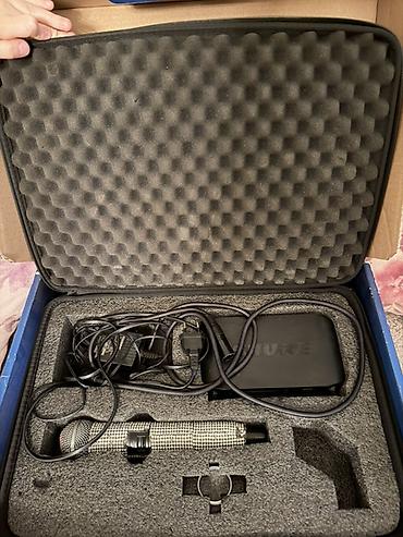 audio kabel: Shure GLXD4 simsiz mikrofon sistemi - Model: Shure GLXD4 qəbuledici + — 4