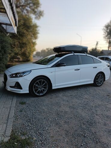 лебедка на машину: Hyundai Sonata: 2018 г., Газ