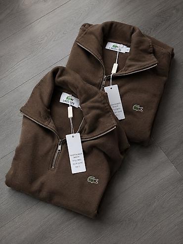 джинсы прямые: Свитер Lacoste с молнией до груди (half-zip) - Бренд: Lacoste - — 2