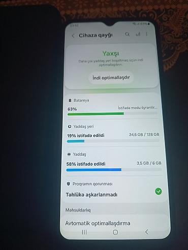 Samsung Galaxy A23 5G, 128 GB, rəng - Qara, Barmaq izi