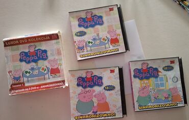 torbice za devojčice h: Peppa prase crtani filmovi 52 epizode na 52 originalna diska sve u