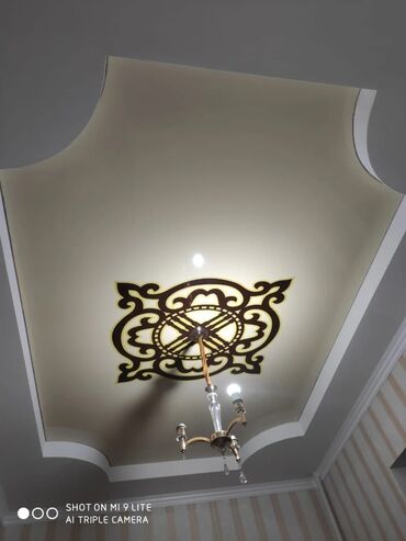 Натяжной потолок: Натяжной потолок Глянцевое, Матовое, 3D потолки Бесплатный замер, Гарантия, Монтаж — 5