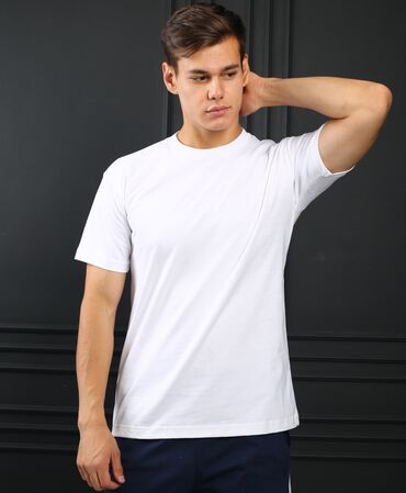 Футболки: Однотонные Футболки Плотность 300 г. / м Colour Футболки Оптом — 4