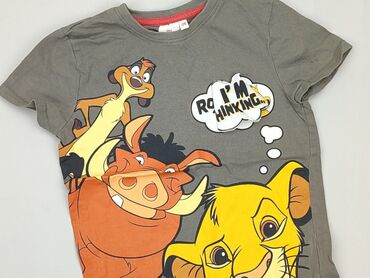 koszula piora: T-shirt, Disney, 8 years, 122-128 cm, condition - Fair