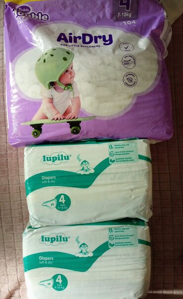 monsoon jakne za devojcice: Paket pelena Violeta Double AirDry, veličine 4, namenjen bebama težine