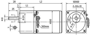 Ötürücü qutuların detalları: Kategoriya: Motorlar > AC Motorlar > 60mm 220V Motorlar Məhsul — 1