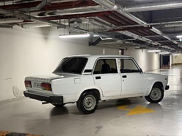 VAZ (LADA): VAZ 2107 “Classic” sedan - Kuzov: 4 qapılı, ağ rəng, sadə və düz — 19