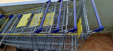 Металлоискатели: Bu dəmir ticarət arabaları böyük supermarketlər, mağazalar və ya