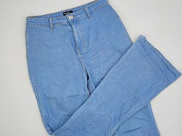 stradivarius mom: Boohoo, Jeansy damskie, rozmiar L — 1