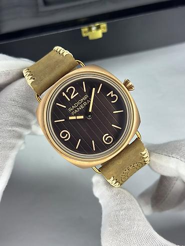 Aksesuarlar: Yeni, Qol saatı, Panerai Luminor, rəng - Qızılı — 2