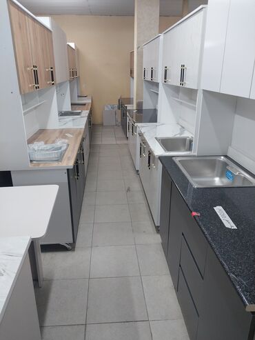 Кухонные гарнитуры: Кухонный гарнитур, Новый, цвет - Белый, ДСП, Бесплатная доставка, Платная доставка at lalafo.kg — 15 Кухонные гарнитуры: Кухонный гарнитур, Новый, цвет - Белый, ДСП, Бесплатная доставка, Платная доставка — 15