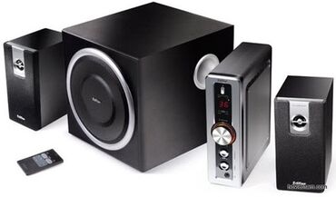 Dinamiklər və kolonkalar: Yeni Edifier Kolonka, Növ - Portativ, rəng - Qara — 10