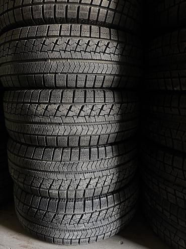 Шины 215 / 55 / R 17, Зима, Б/у, Комплект, Легковые, Япония, Bridgestone