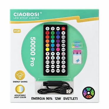 KMT Sa daljinskim upravljačem RGB lampa TX-9963 Opis: RGB LED rasveta
