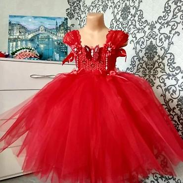 Платья: Детское платье, цвет - Белый, Новый — 20