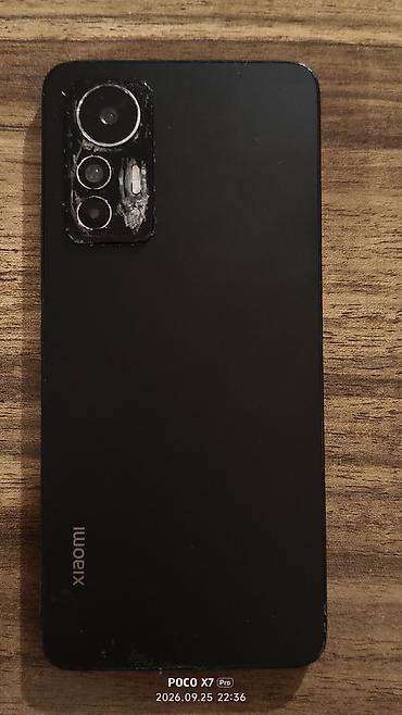 Mobil telefonlar: Xiaomi 12 Lite, 128 GB, rəng - Qara, 
 Barmaq izi — 2