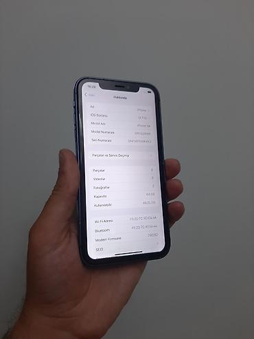 iphone 8 irsad electronics: IPhone Xr, 64 GB, Mavi — 6
