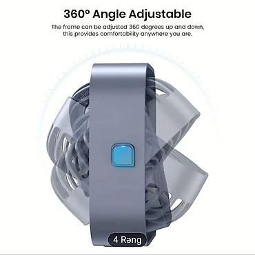 stolüstü ventilyator: TOPK USB Masa Ventilyatoru – Mini ölçü, səssiz və güclü sərinlik - — 6