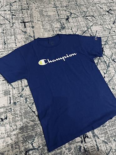 Футболки: Футболка Champion Authentic Athleticwear - Цвет: насыщенный синий — 1