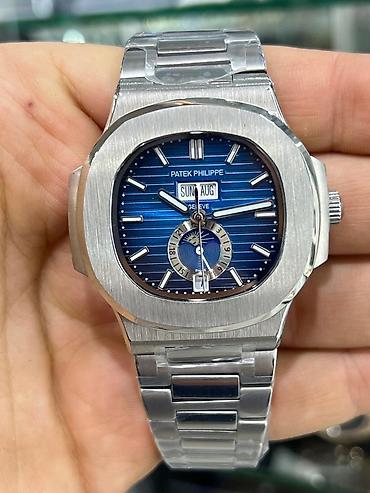 qara pp: Yeni, Qol saatı, Patek Phillipe, rəng - Mavi — 1
