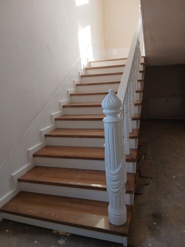 Pilləkən məhəccərləri: Yeni Pilləkən məhəccəri, Taxta, Rayonlara çatdırılma — 2