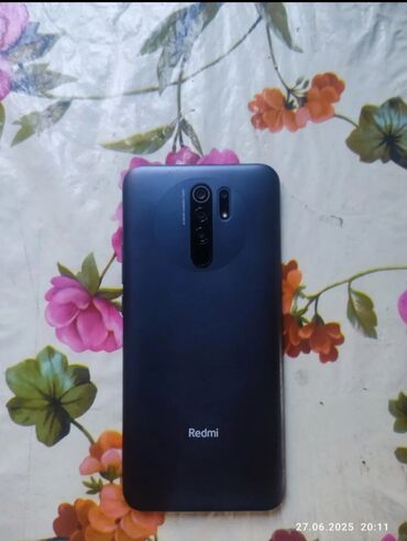 смартфоны фронтальная вспышка: Redmi, Redmi 9, Б/у, 64 ГБ, цвет - Черный, 2 SIM