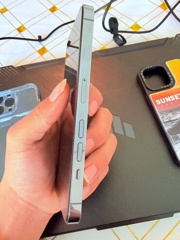 Apple iPhone: IPhone 13 Pro, Б/у, 128 ГБ, Blue Titanium, Чехол, 86 % — 6