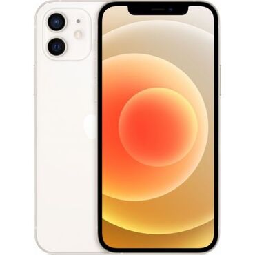 dt800 набор apple: IPhone 12, Б/у, 64 ГБ, Белый, Наушники, Зарядное устройство, Защитное стекло, 85 %