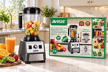 **🔥 Blender Kokteyl 3000W – 3,3 Litr** 🥤 Güclü blenderlə dadlı