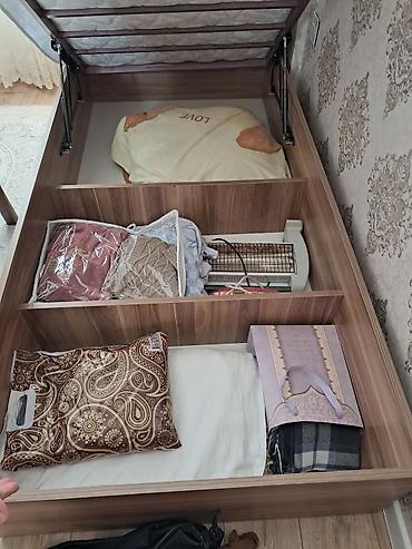 Çarpayılar: Yüksələn mexanizmalı tək nəfərlik çarpayı və döşək dəsti - Ölçü: tək — 4