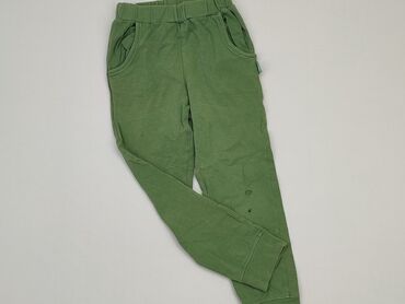 spodnie dresowe zielone: Sweatpants, 2-3 years, 92/98, condition - Fair