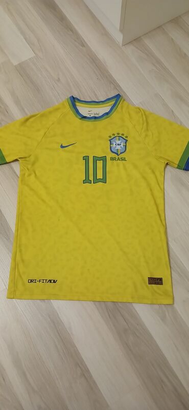 Спортивная форма: Neymar JR 10 nömrəli Braziliya forması 2022-2023 sezon satılır