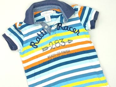 koszulka z reniferem: T-shirt, H&M, 5-6 years, 110-116 cm, condition - Good