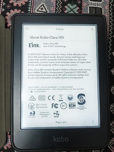 redmi note 12 pro max: Продаётся электронная книга Kobo Clara HD (б/у), в хорошем состоянии — 2