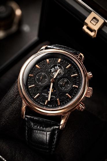 чехол на х: Мужские кварцевые часы Patek Philippe ⌚️ ✅нержавеющая сталь — 1
