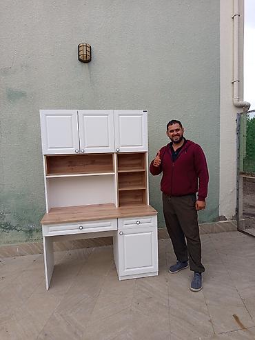 neon yazı: Düz masa, Stulsuz, Polkalı, Siyirməli, Rusiya, Mat laminat — 3