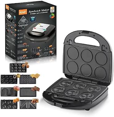 sok stekani: RAF Sandwich Maker R.2691 – 7-in-1 çoxfunksiyalı mətbəx aparatı — 3