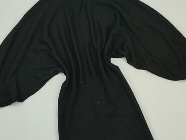 elegancka sukienki z bufiastymi rękawami: Sukienka, XL, stan - Dobry