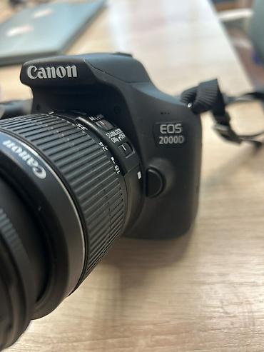 Фотоаппараты: Canon EOS 2000D DSLR fotoaparat + Canon EF‑S 18‑55mm f/3.5‑5.6 IS II — 3